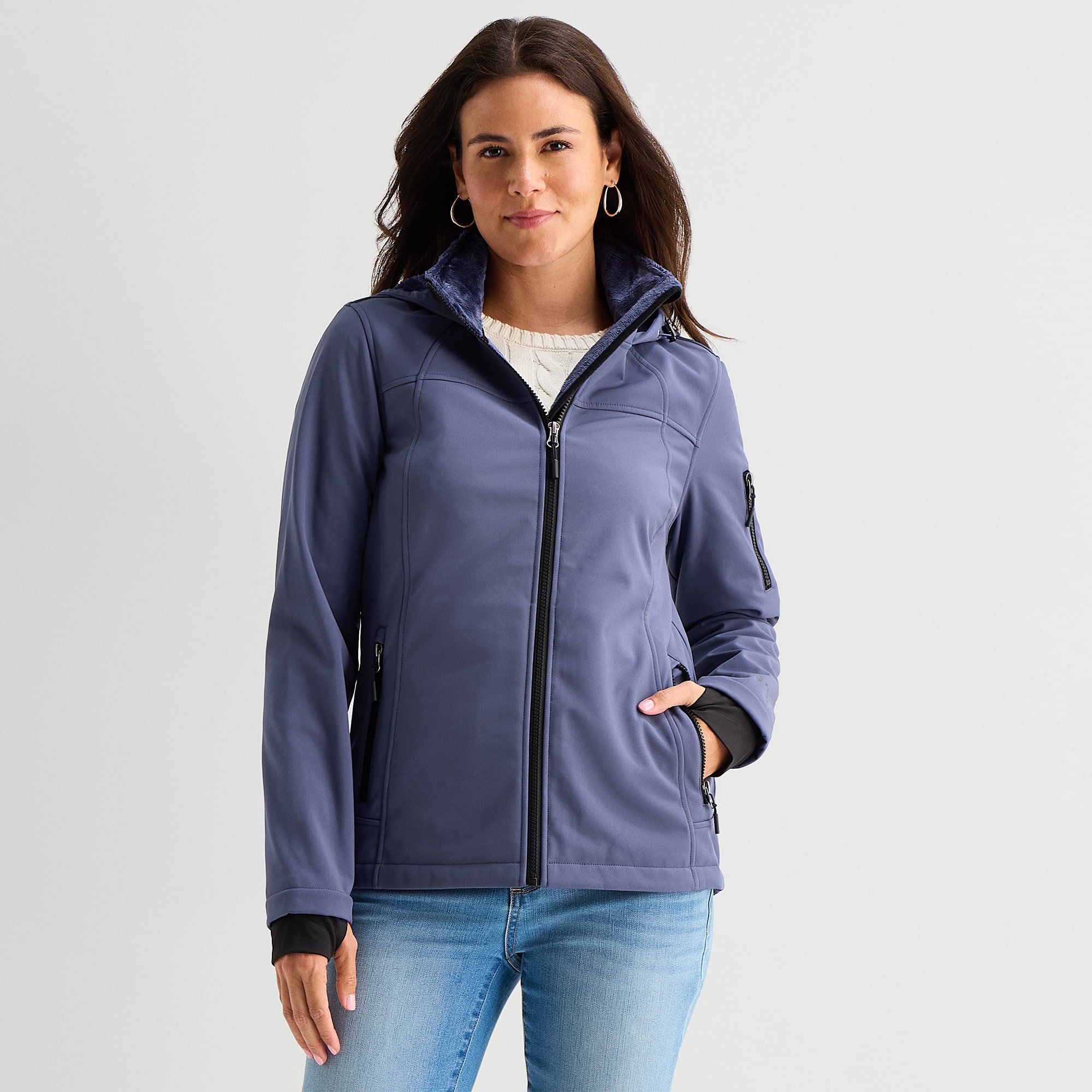 Free Country Womens Water Resistant Lightweight Softshell Jacket