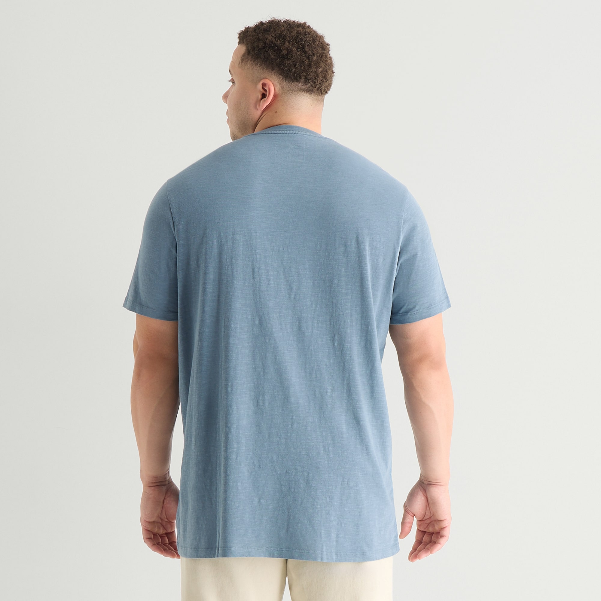 mutual weave Mens Crew Neck Short Sleeve Big and Tall T-Shirt