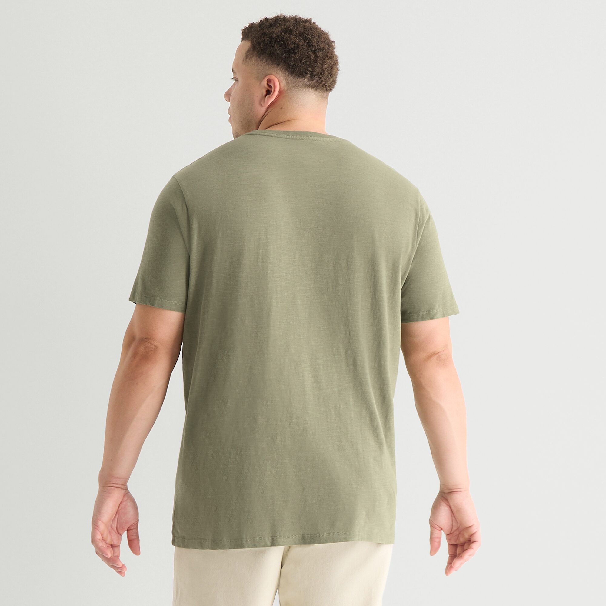 mutual weave Mens Crew Neck Short Sleeve Big and Tall T-Shirt