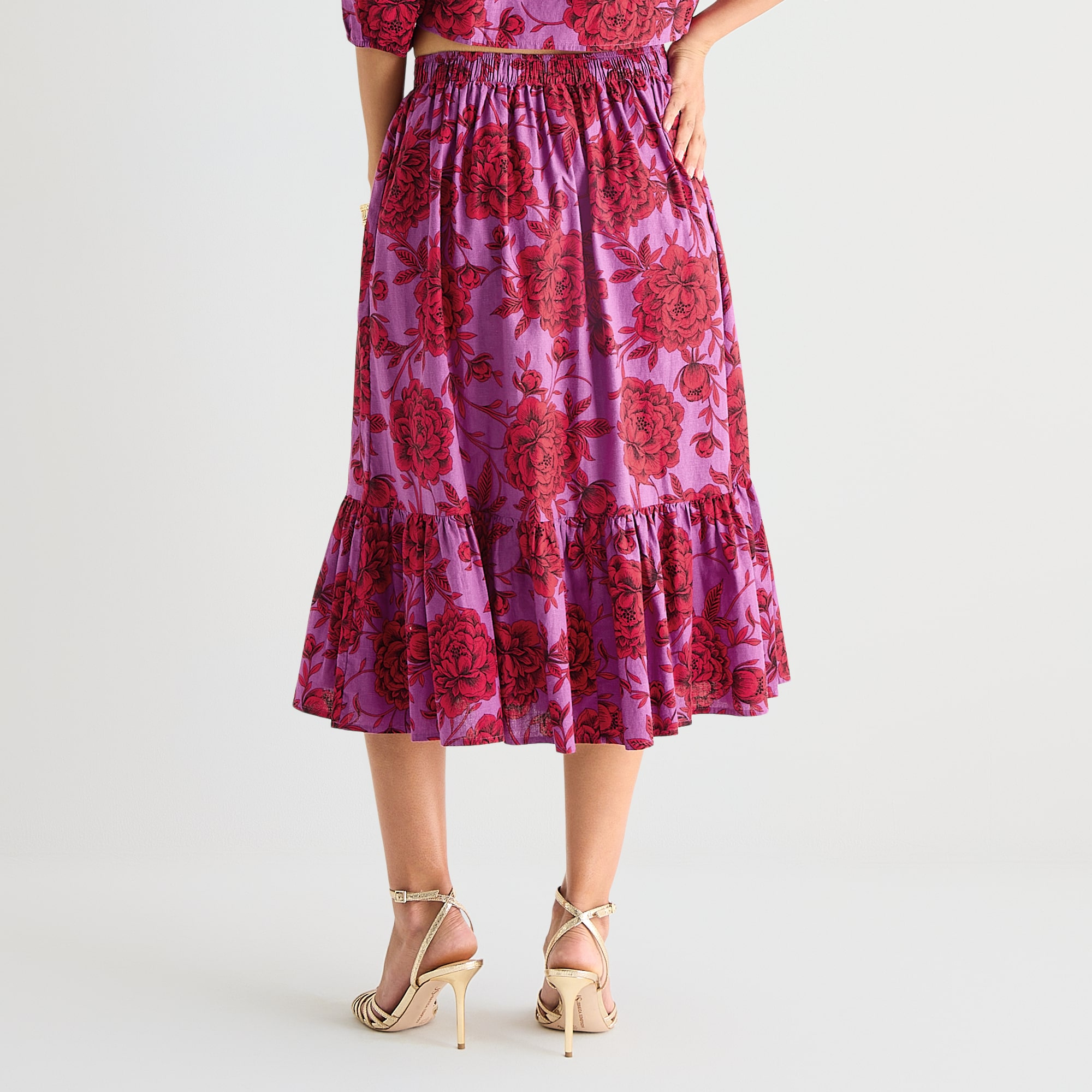 Hope & Wonder Womens Flared Skirt