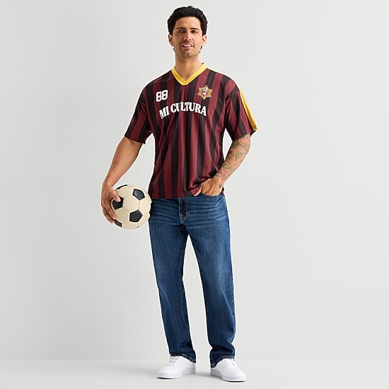 Hope & Wonder Mens V Neck Short Sleeve Jersey