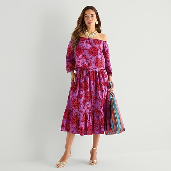 Hope & Wonder Womens Flared Skirt