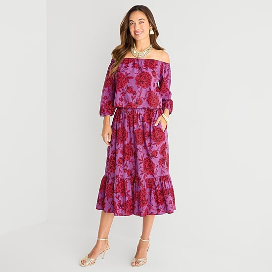Hope and Wonder Womens Floral Top