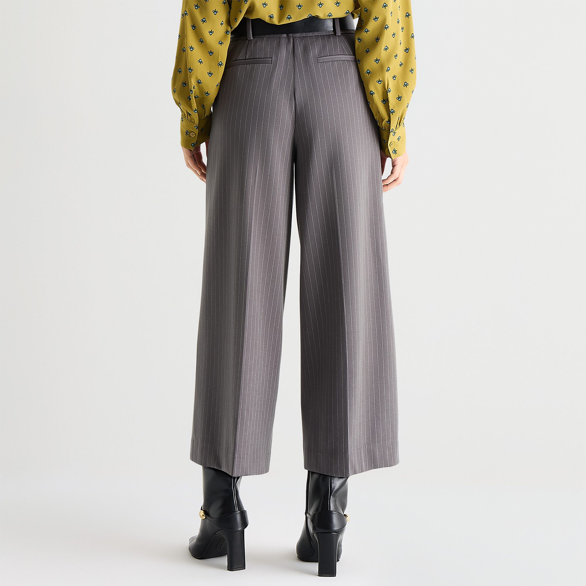 Liz Claiborne Womens Wide Leg Trouser