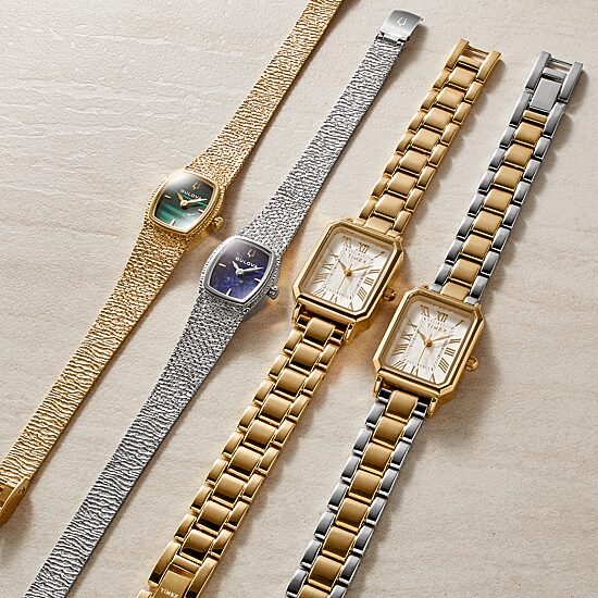 Timex Womens Gold Tone Bracelet Watch Tw2y01200ji