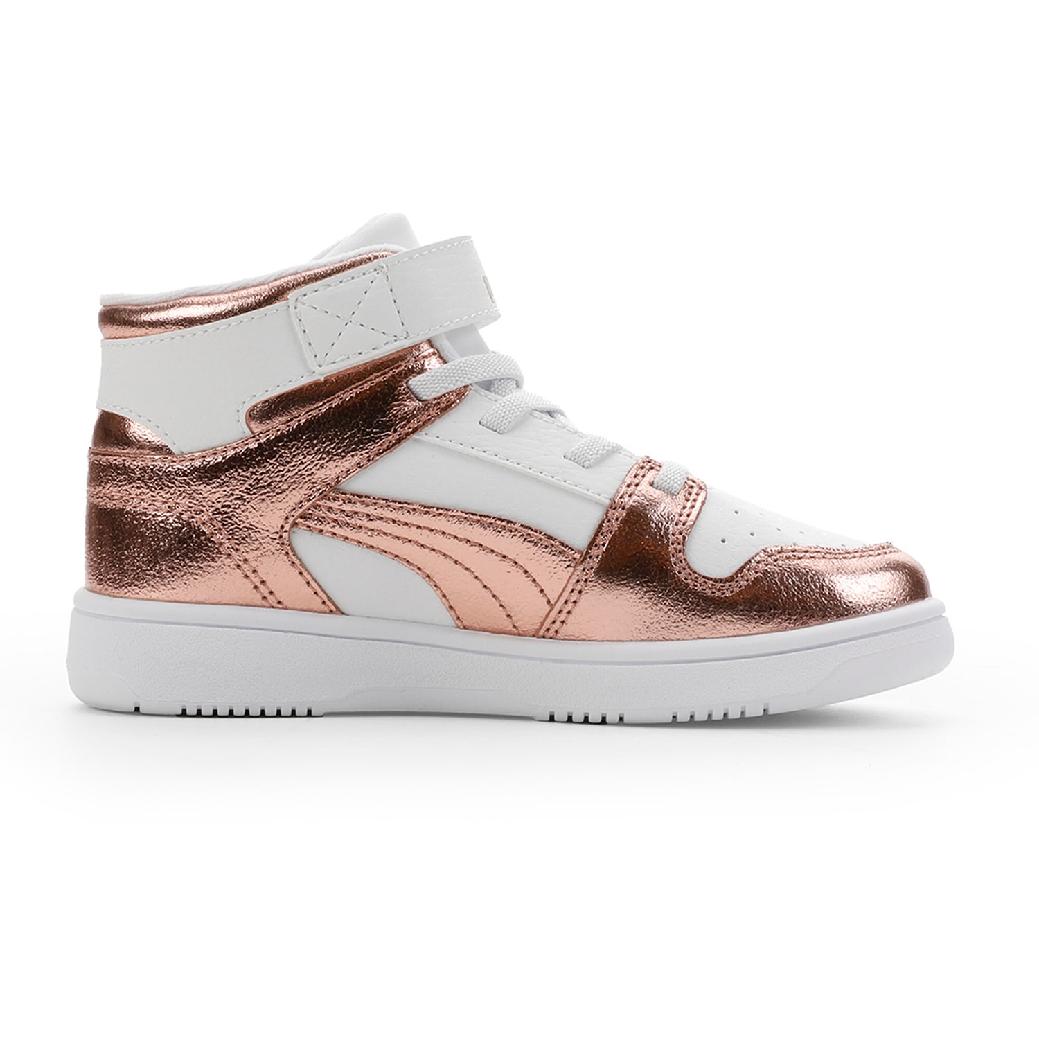 PUMA Rebound Layup V Little Kid Girls Basketball Shoes