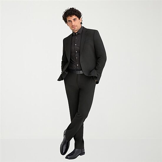 J. Ferrar Ultra Comfort Mens Stretch Fabric Slim Fit Suit Separates