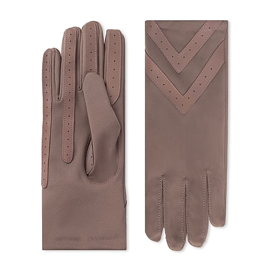 Isotoner Smartdri Spandex With Chevron 1 Pair Gloves