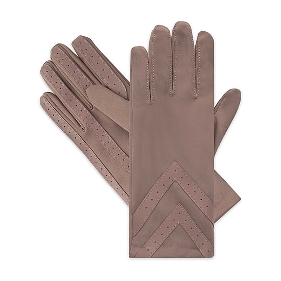 Isotoner Smartdri Spandex With Chevron 1 Pair Gloves
