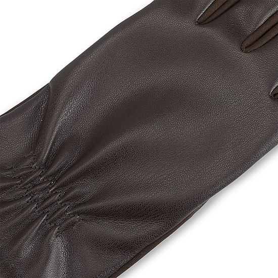Isotoner Stretch Faux Leather 1 Pair Gloves