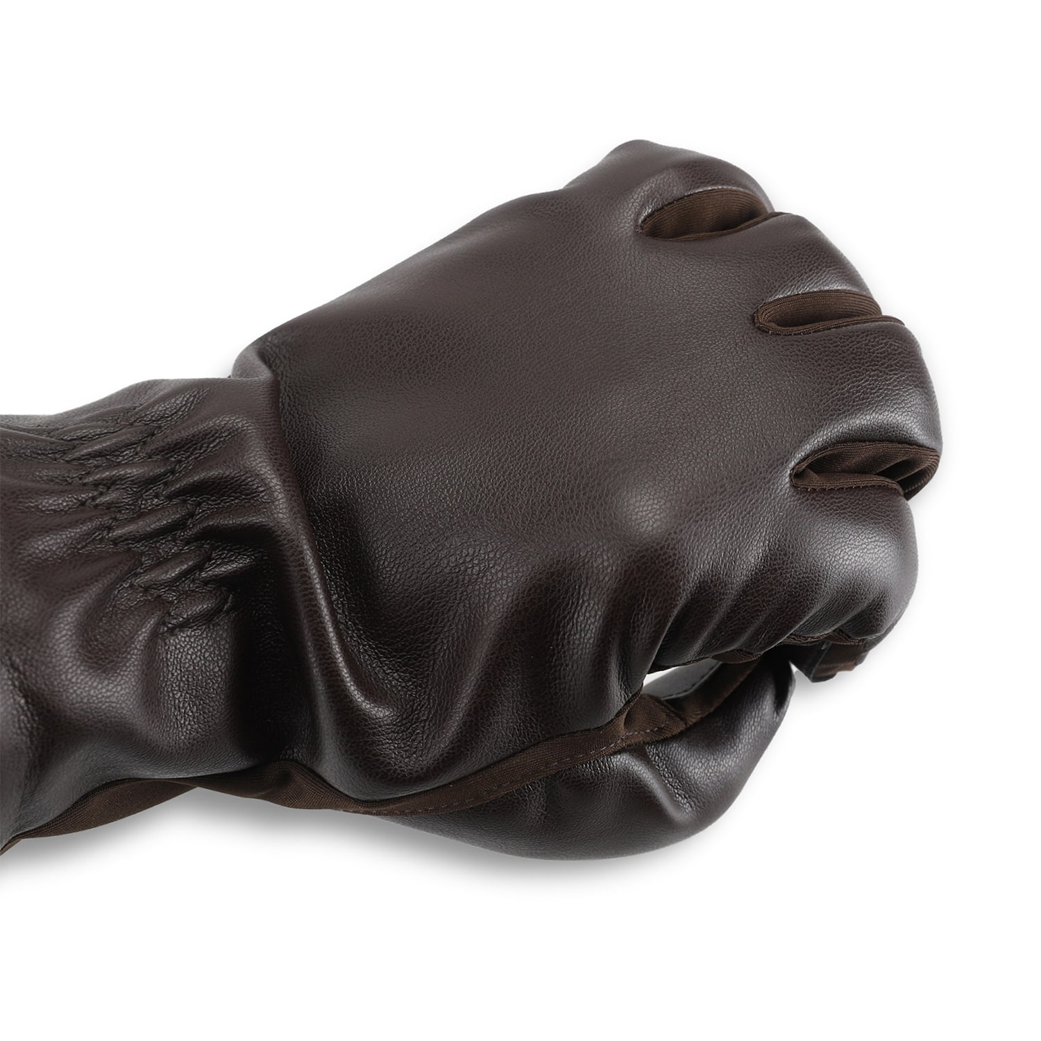 Isotoner Stretch Faux Leather 1 Pair Gloves