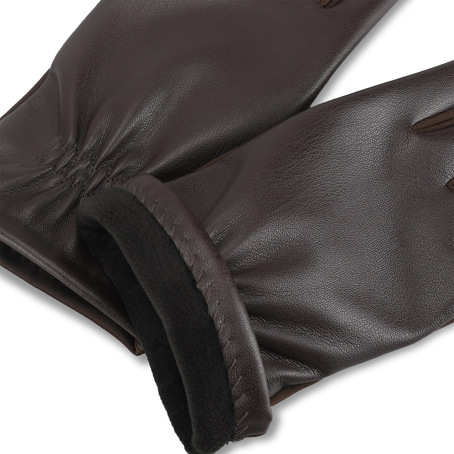 Isotoner Stretch Faux Leather 1 Pair Gloves