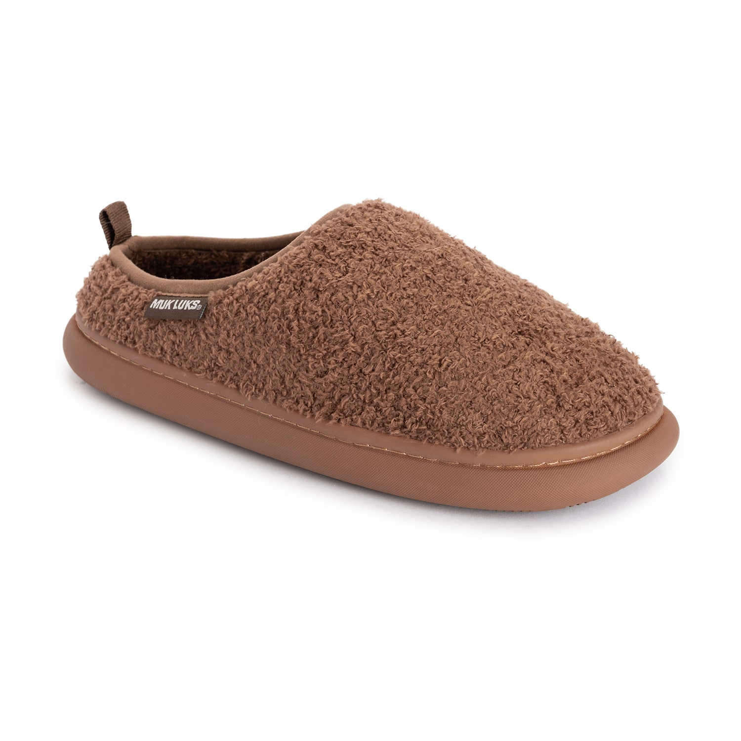 Muk Luks Lewis Mens Memory Foam Slip Resistant Clog Slippers