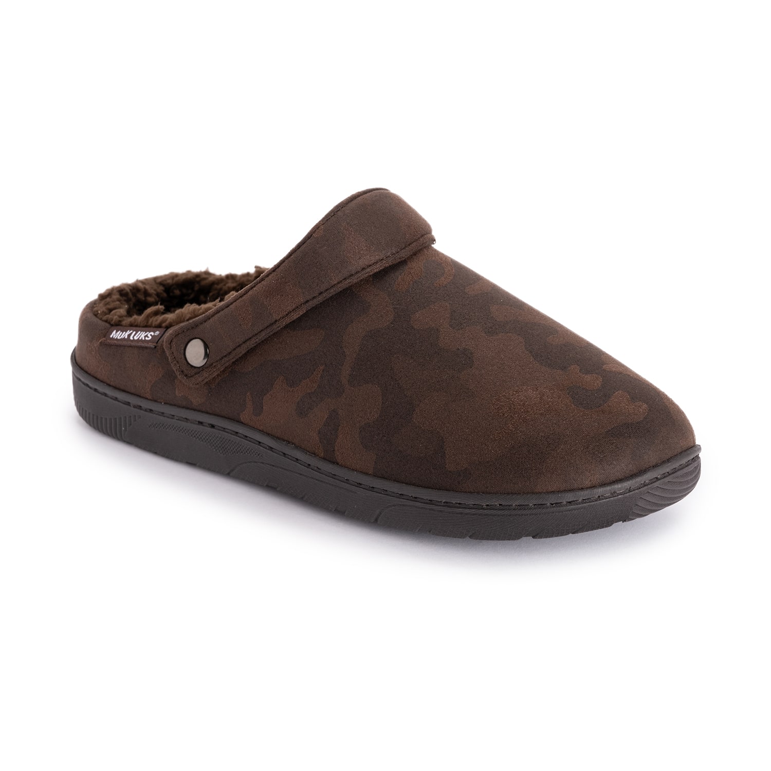 Muk Luks Keanu Mens Memory Foam Slip Resistant Clog Slippers