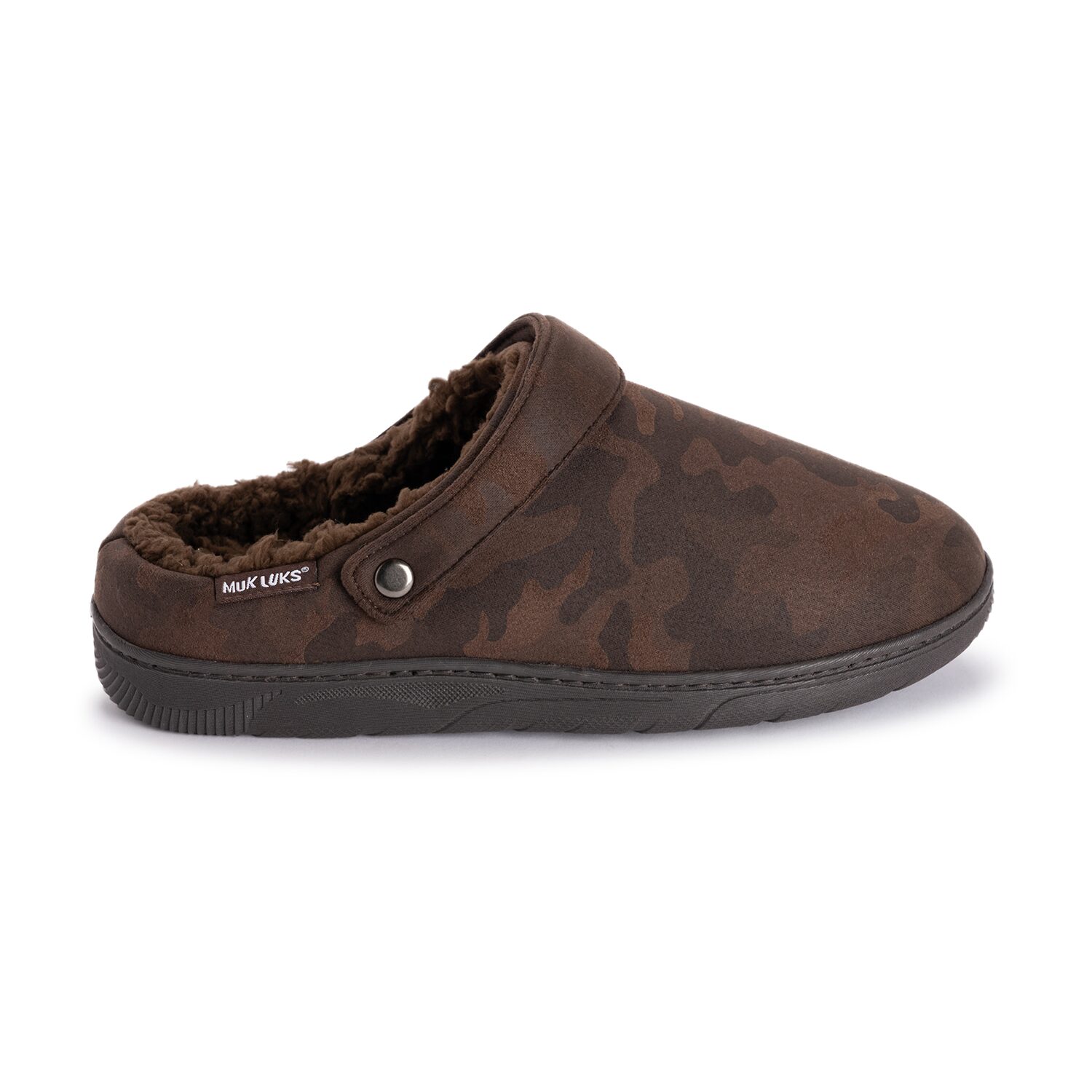 Muk Luks Keanu Mens Memory Foam Slip Resistant Clog Slippers