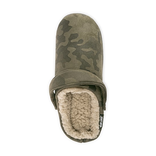 Muk Luks Keanu Mens Memory Foam Slip Resistant Clog Slippers