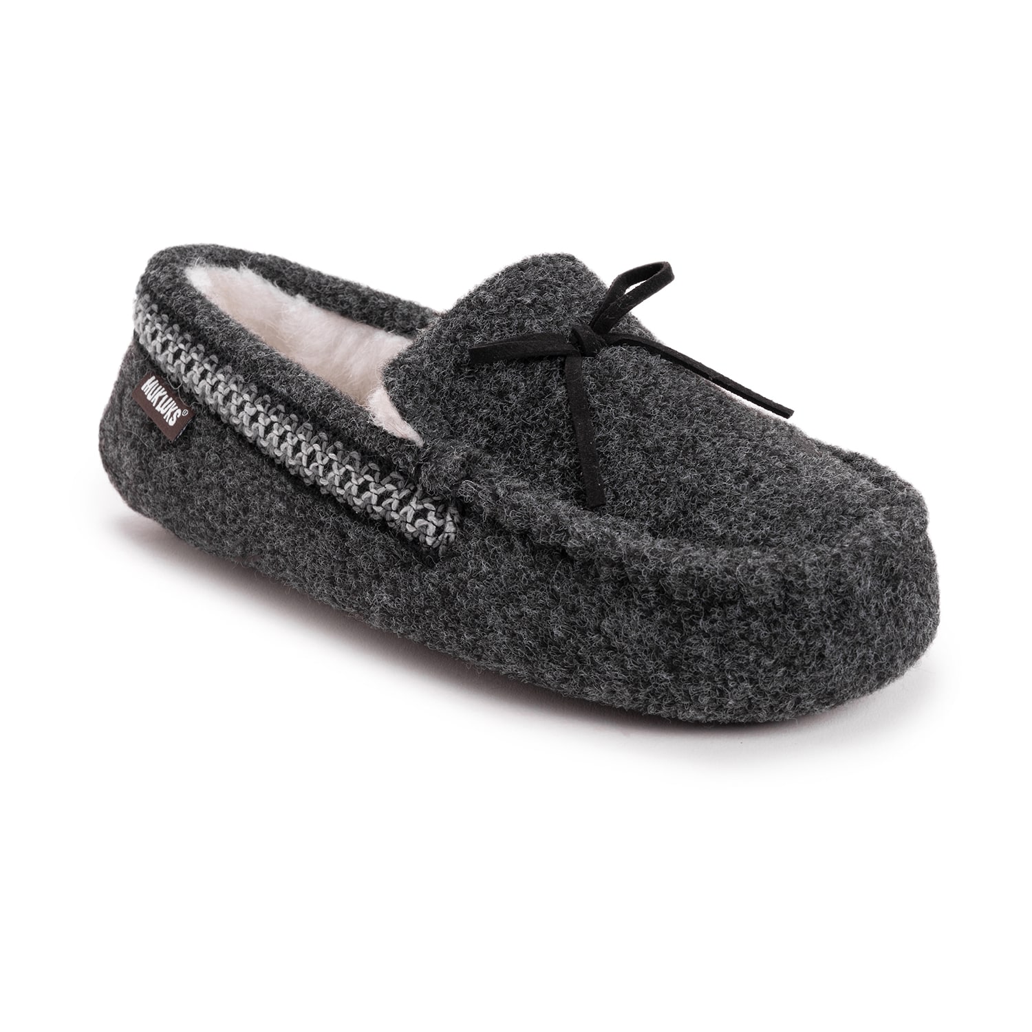 Muk Luks Ethan Mens Memory Foam Slip Resistant Slip-On Slippers