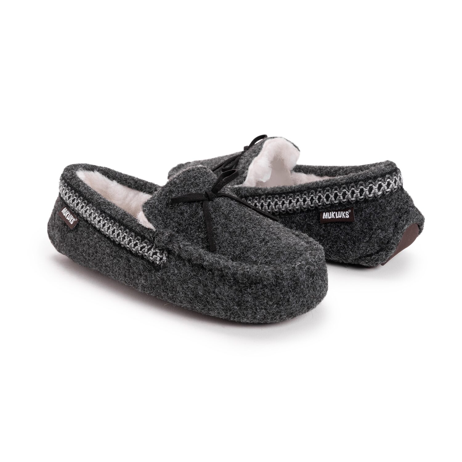 Muk Luks Ethan Mens Memory Foam Slip Resistant Slip-On Slippers