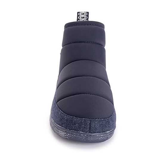 Muk Luks Weston Mens Memory Foam Slip Resistant Bootie Slippers