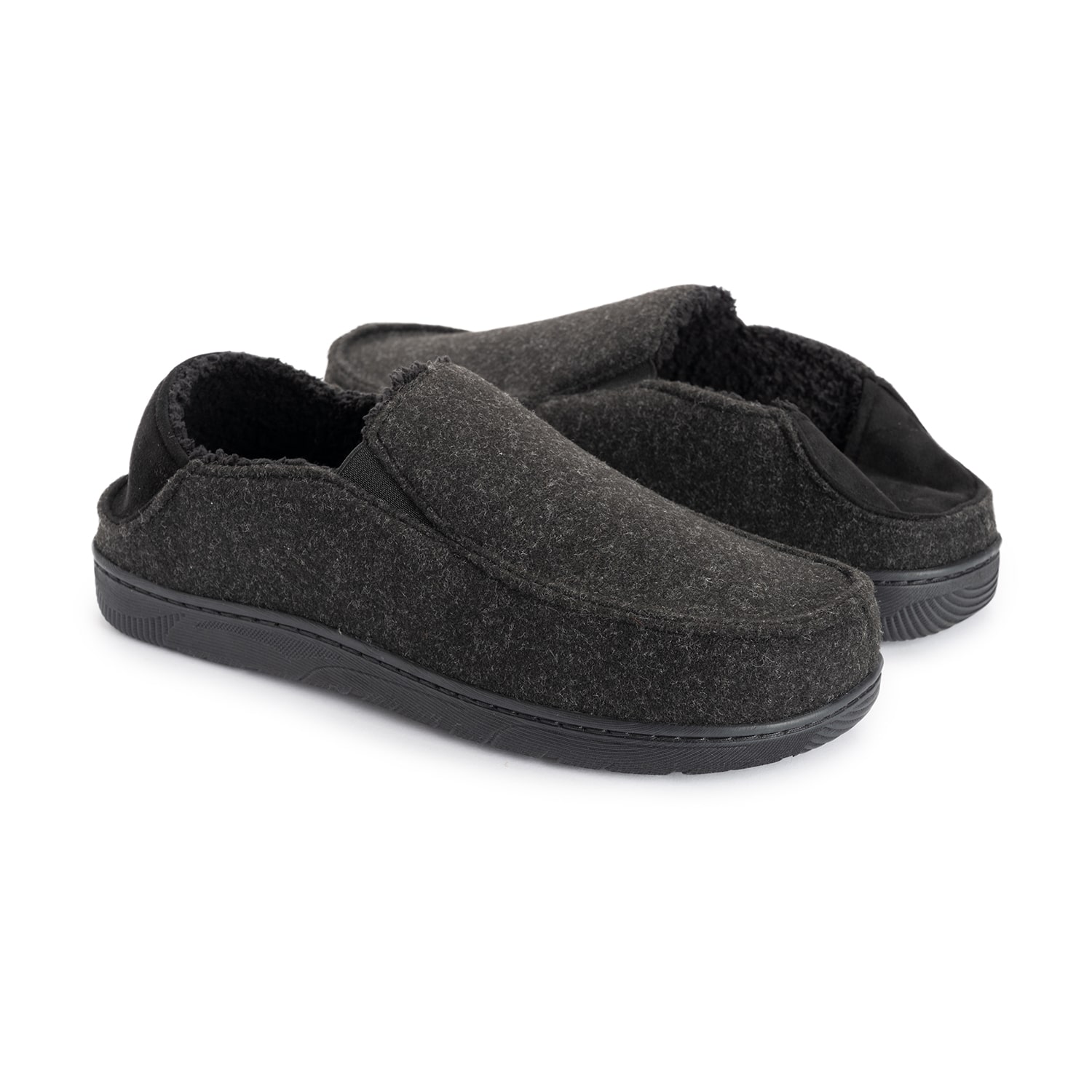 Muk Luks Owen Mens Memory Foam Slip Resistant Slip-On Slippers