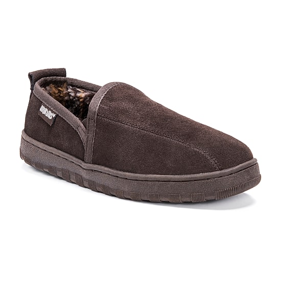 Muk Luks Eric Mens Memory Foam Slip Resistant Slip-On Slippers