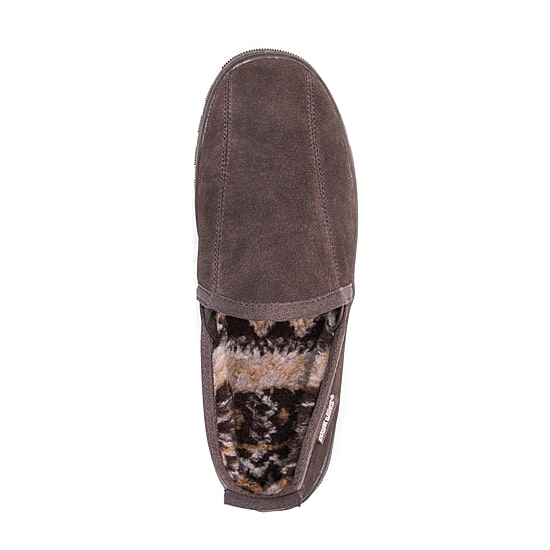 Muk Luks Eric Mens Memory Foam Slip Resistant Slip-On Slippers
