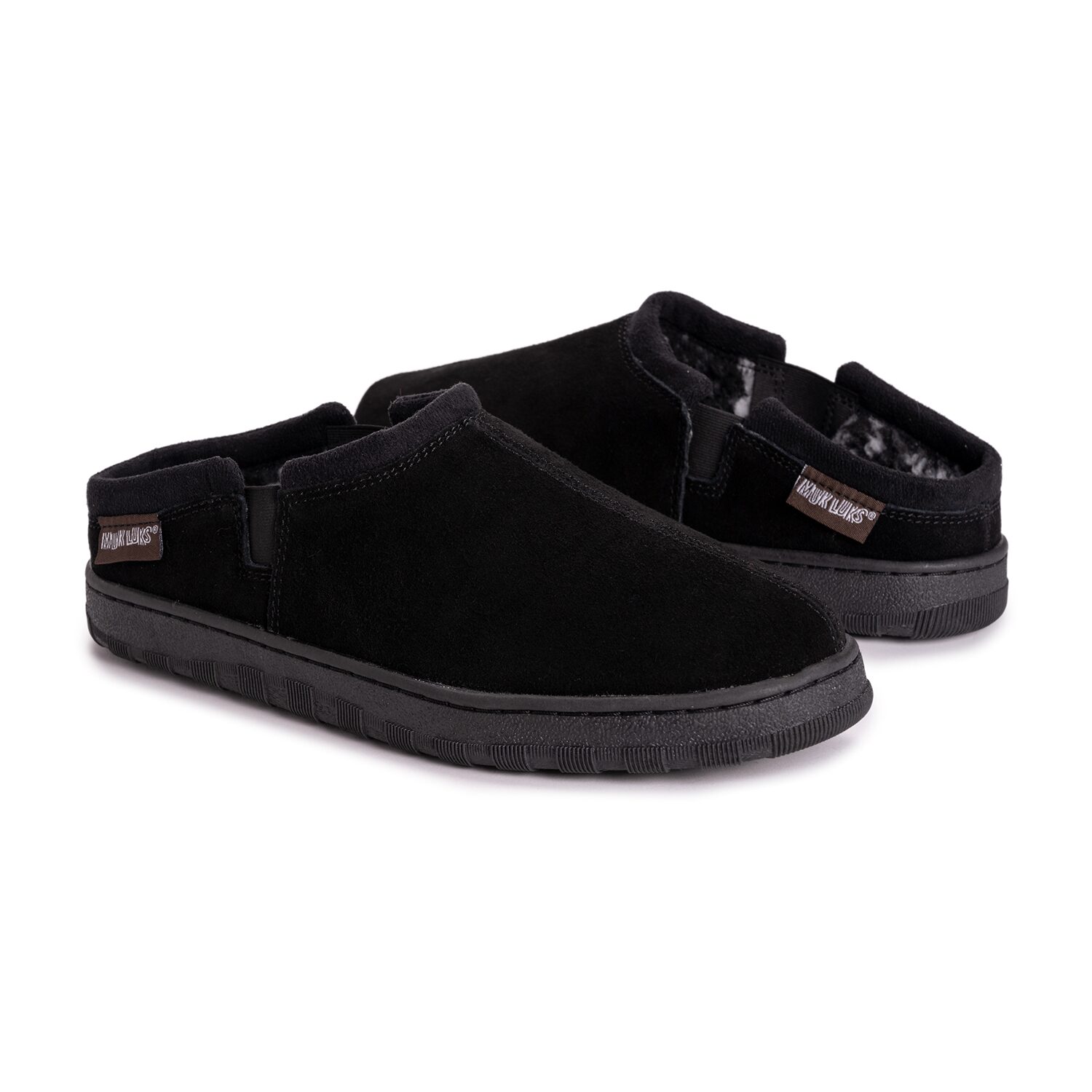 Muk Luks Matt Mens Memory Foam Slip Resistant Clog Slippers