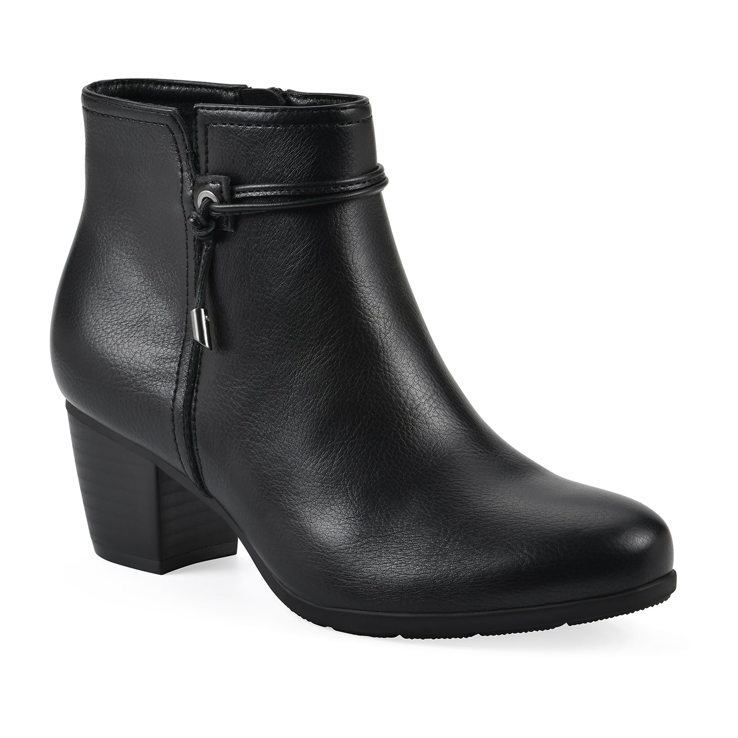 CLIFFS BY WHITE MOUNTAIN Womens Angelo Block Heel Booties