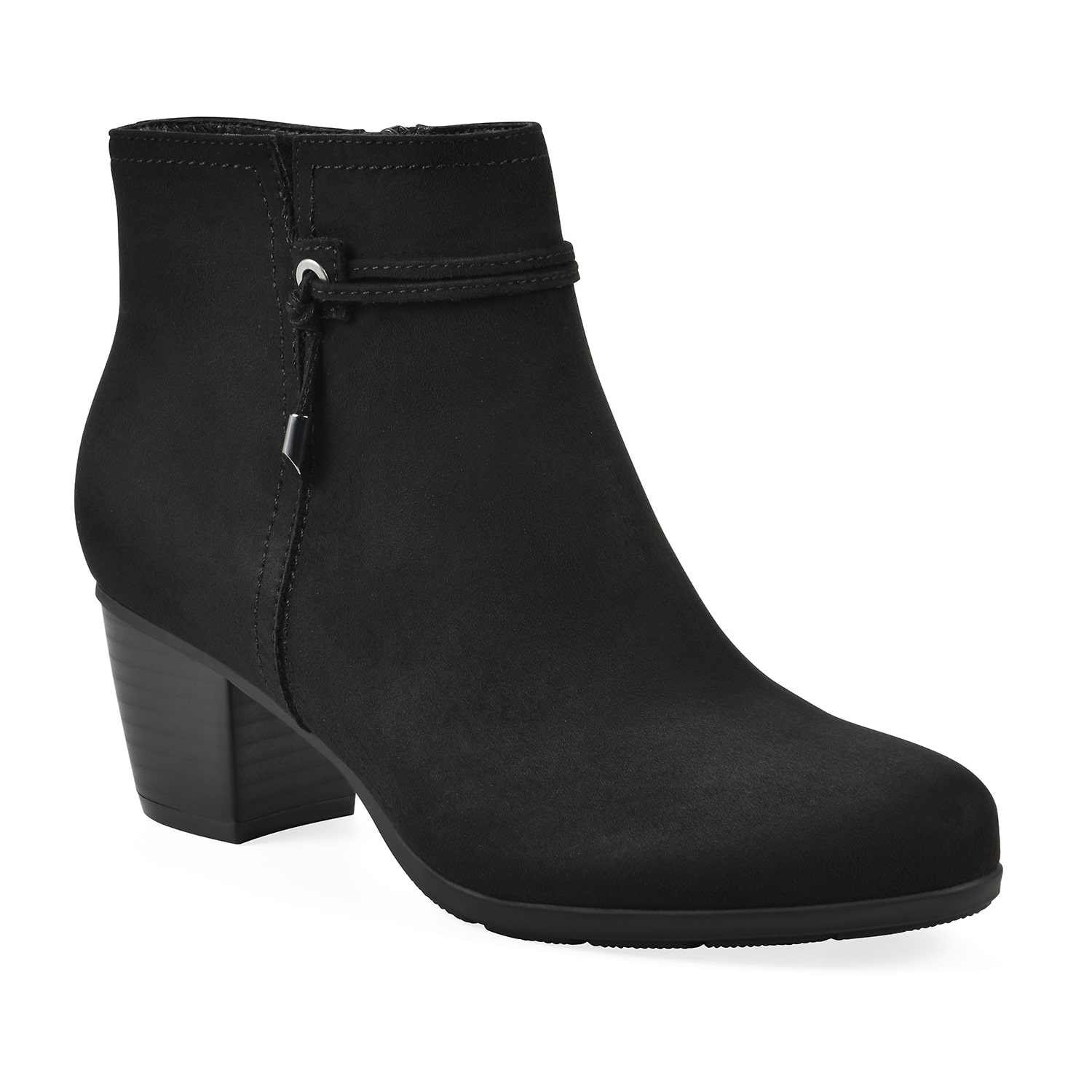 CLIFFS BY WHITE MOUNTAIN Womens Angelo Block Heel Booties