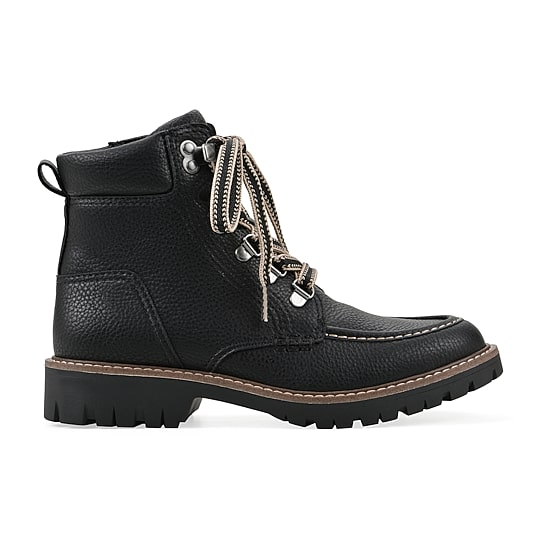 White Mountain Womens Parcels Chunky Heel Hiking Boots