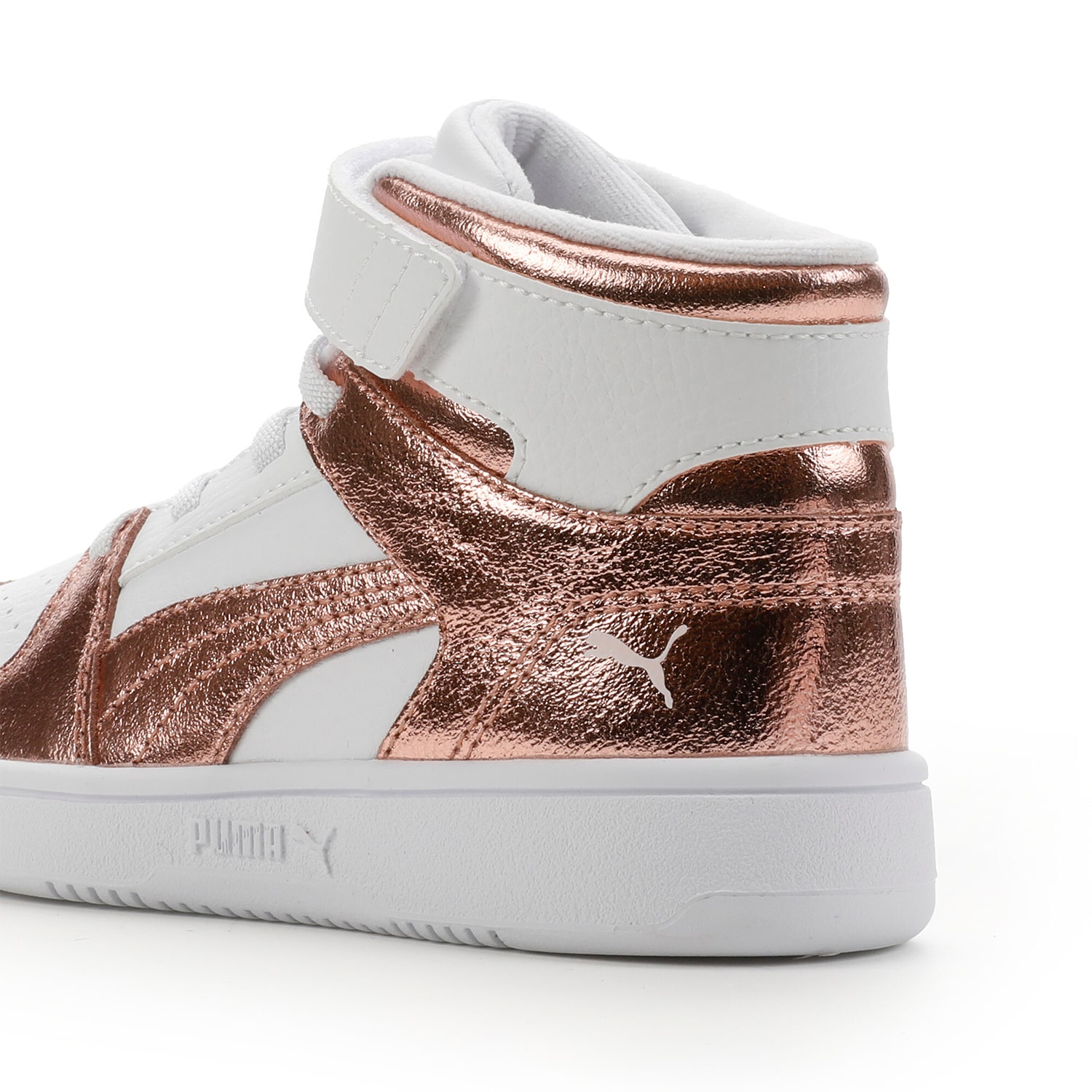 PUMA Rebound Layup V Little Kid Girls Basketball Shoes