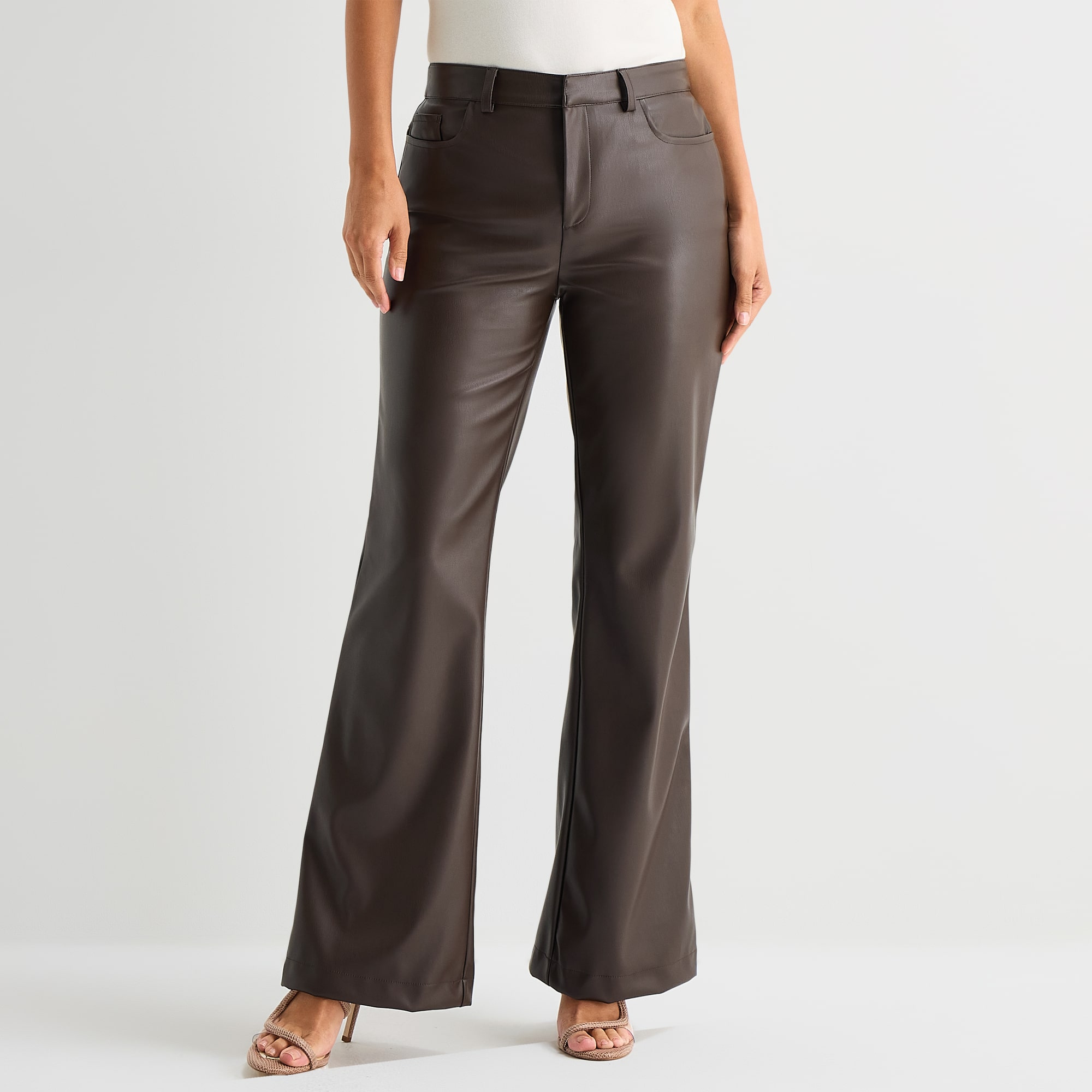 Bold Elements Womens Slim Mid Rise Pant