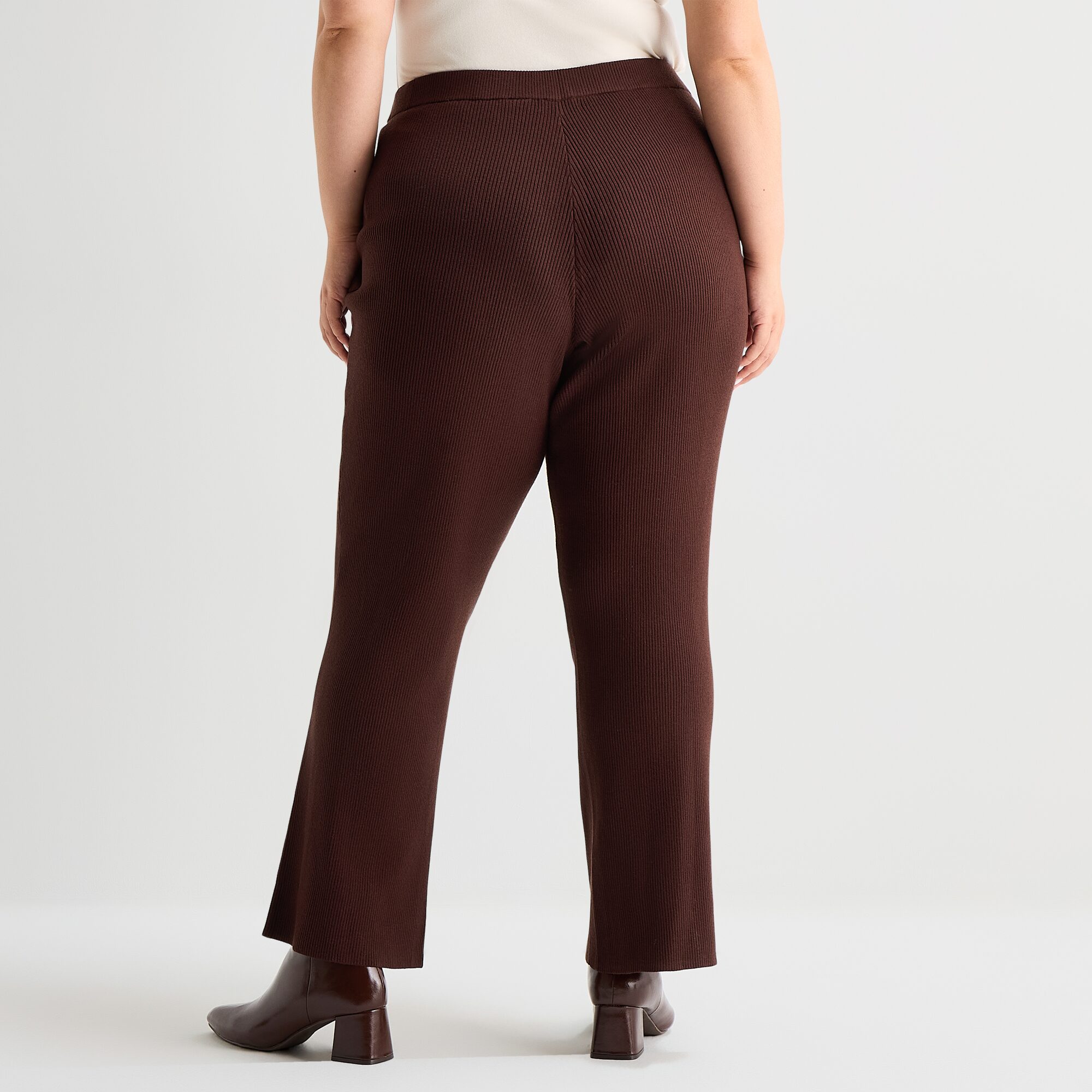 Bold Elements Plus Womens Rib Sweater Pant
