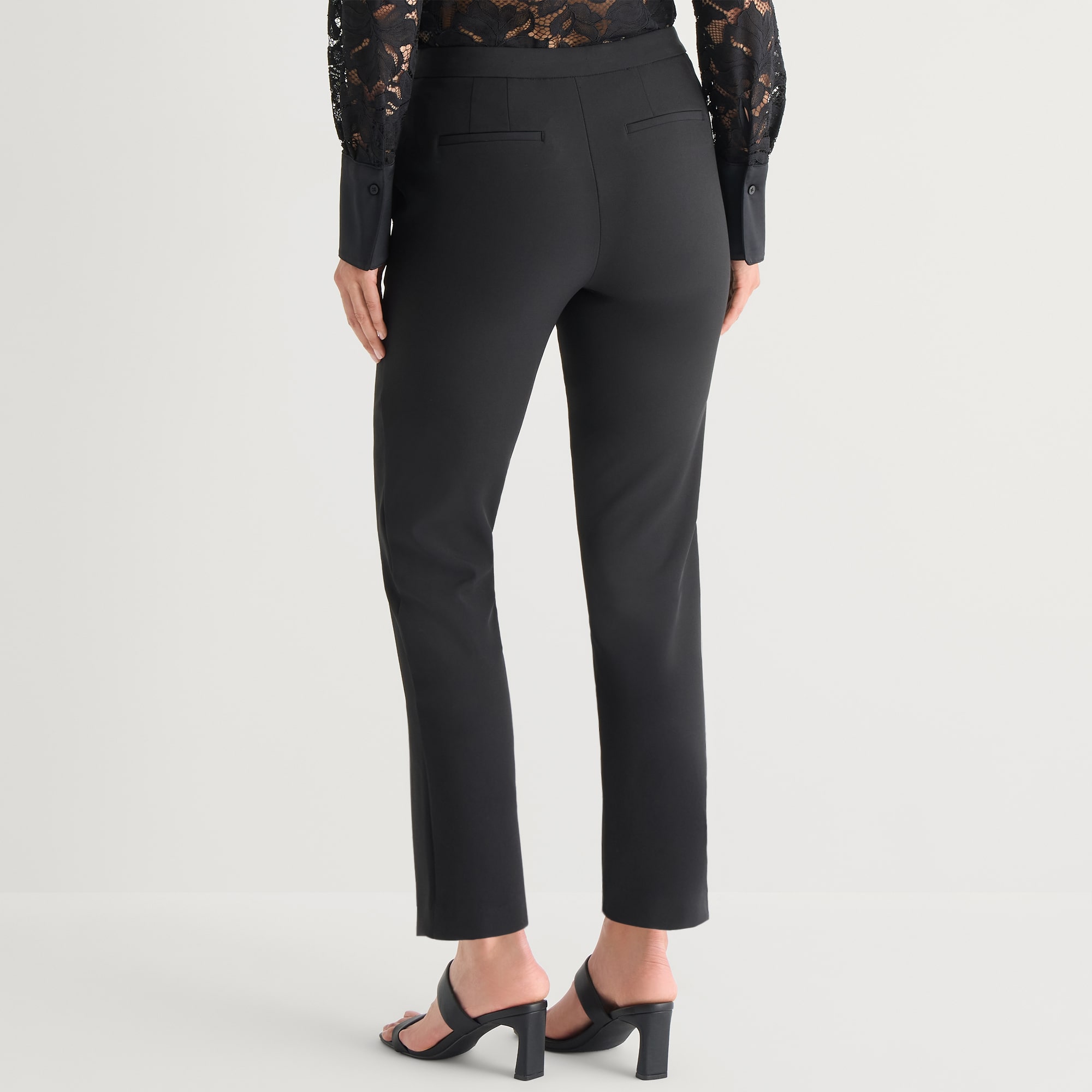 Worthington Womens Slim High Rise Trouser