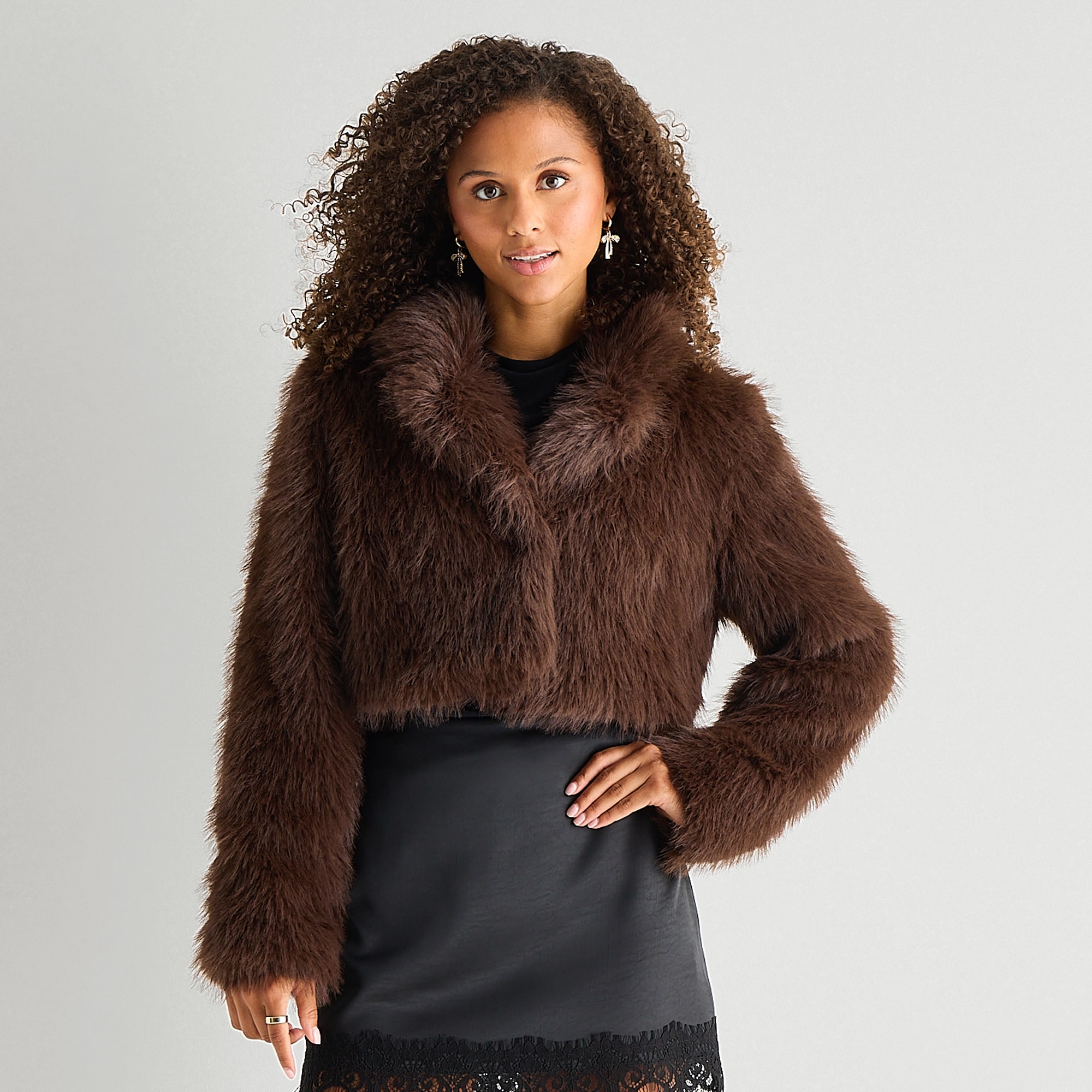 by&by Womens Long Sleeve Shrug