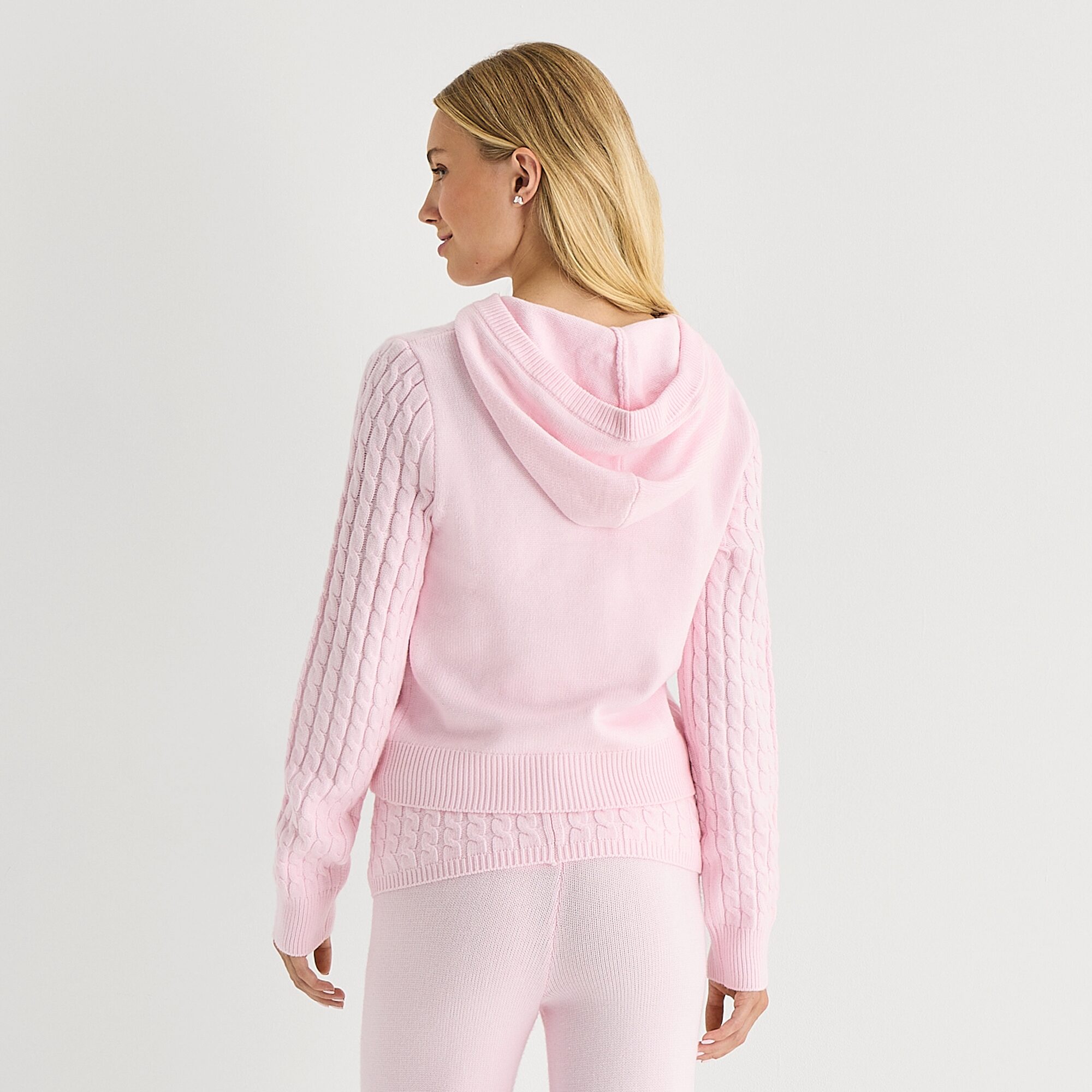 Forever 21 Juniors Womens Hooded Long Sleeve Pullover Sweater