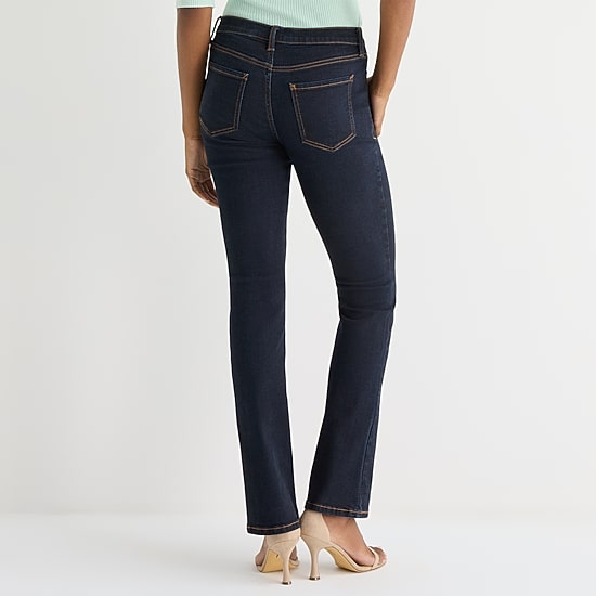 Worthington Womens Tall High Rise Skinny Fit Jean