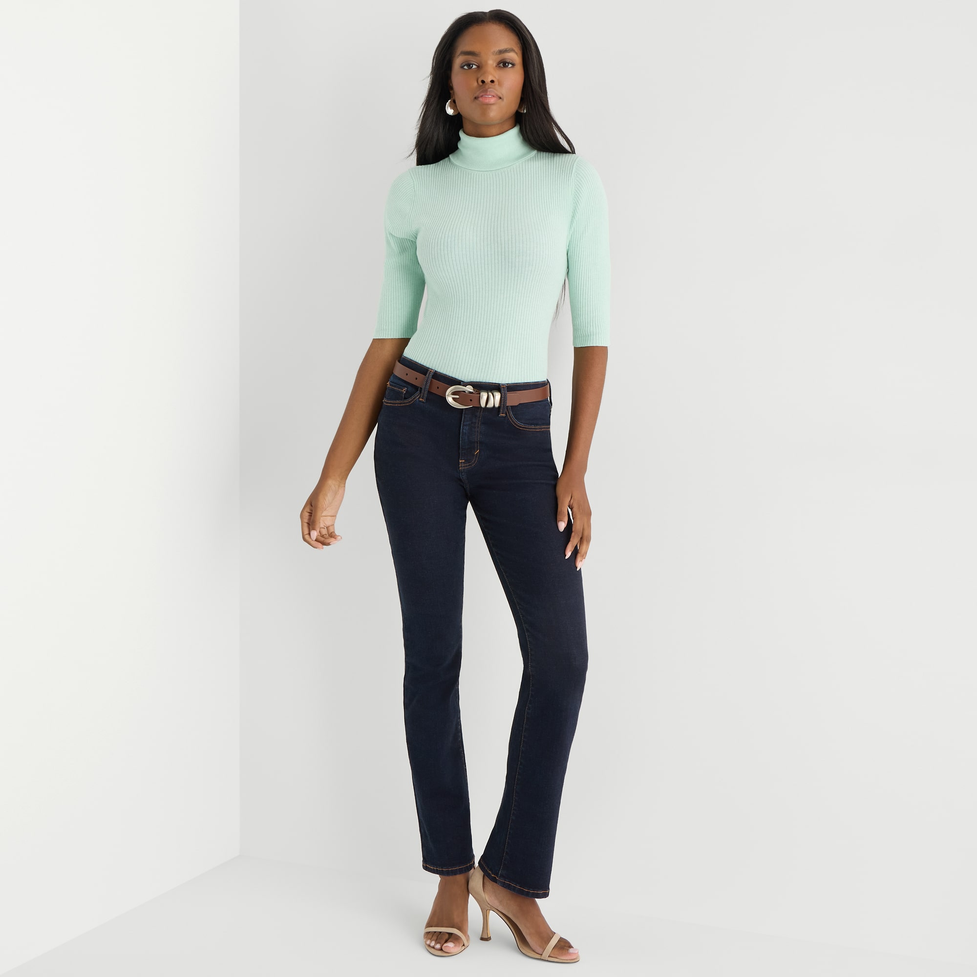 Worthington Womens Tall High Rise Skinny Fit Jean