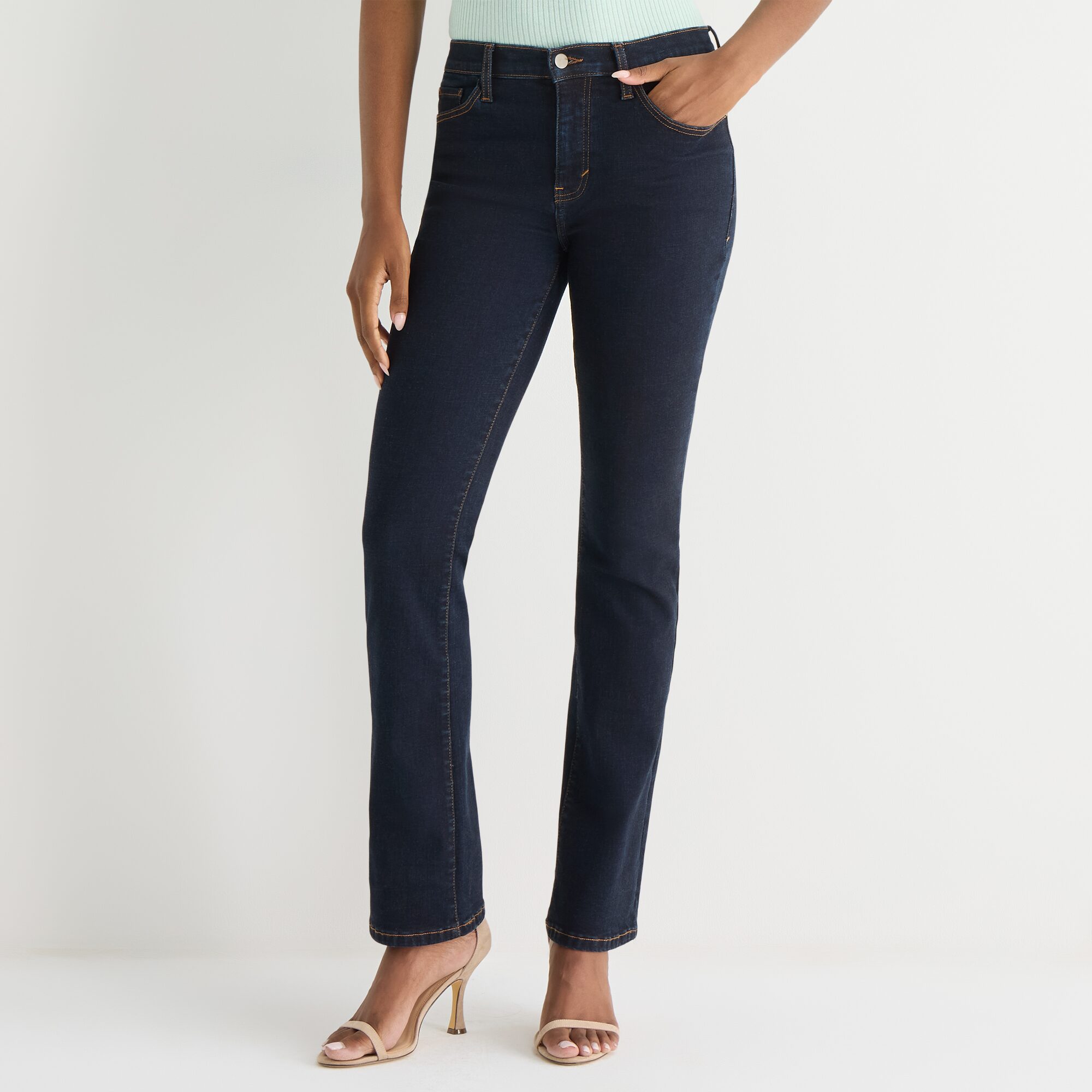 Worthington Womens Tall High Rise Skinny Fit Jean