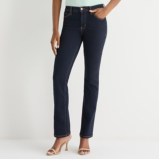 Worthington Womens Tall High Rise Skinny Fit Jean