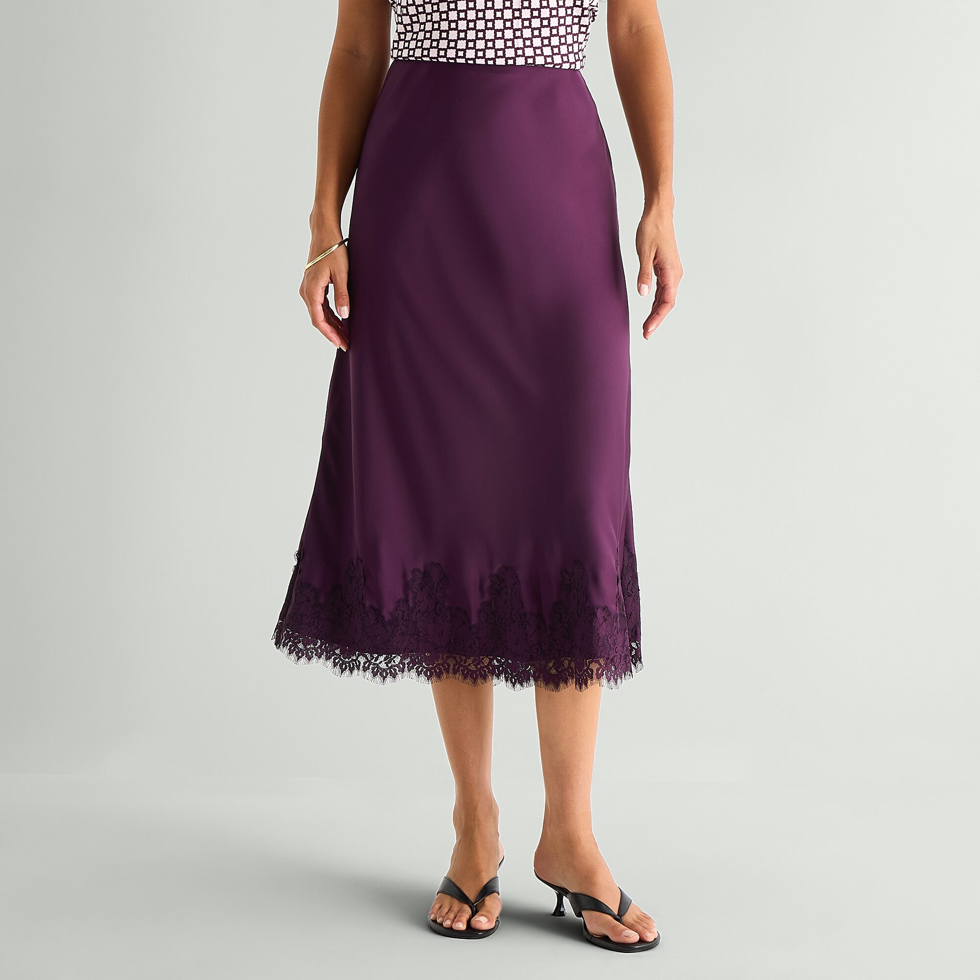 Worthington Womens Tall A-Line Skirt