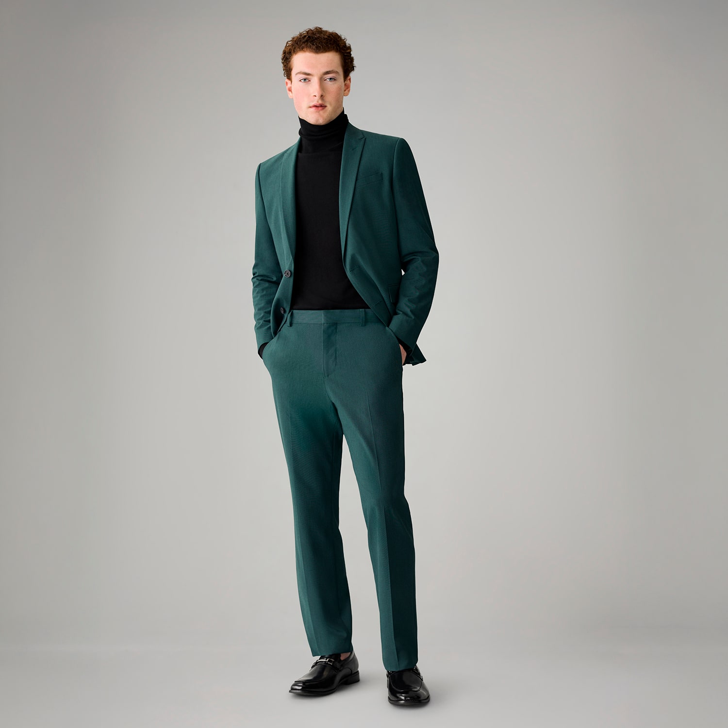 J. Ferrar Ultra Comfort Mens Slim Fit Suit Jacket