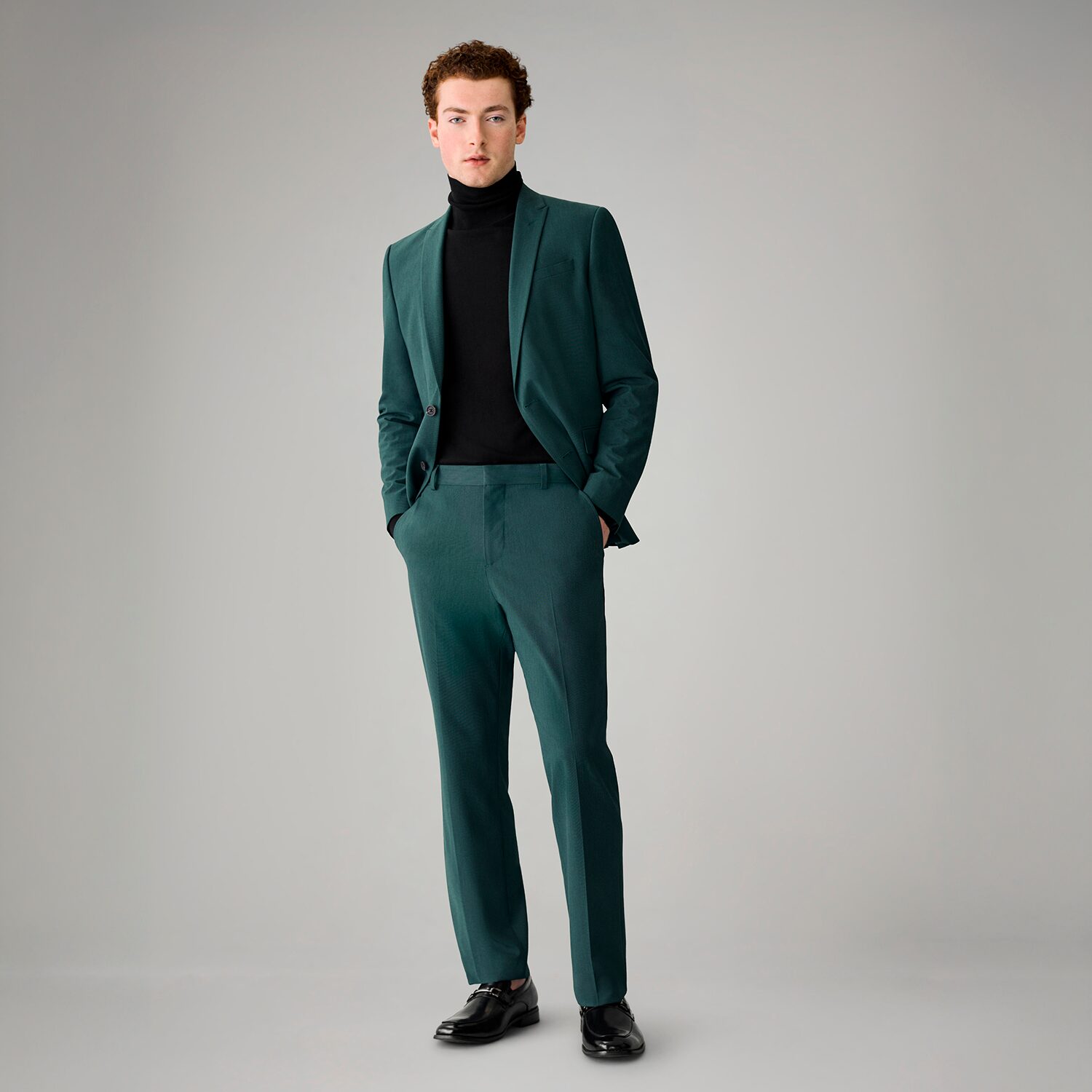 J. Ferrar Ultra Comfort Mens Slim Fit Flat Front Suit Pant