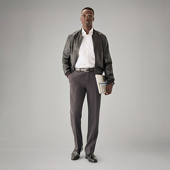 J. Ferrar Mens Lightweight Bomber Jacket