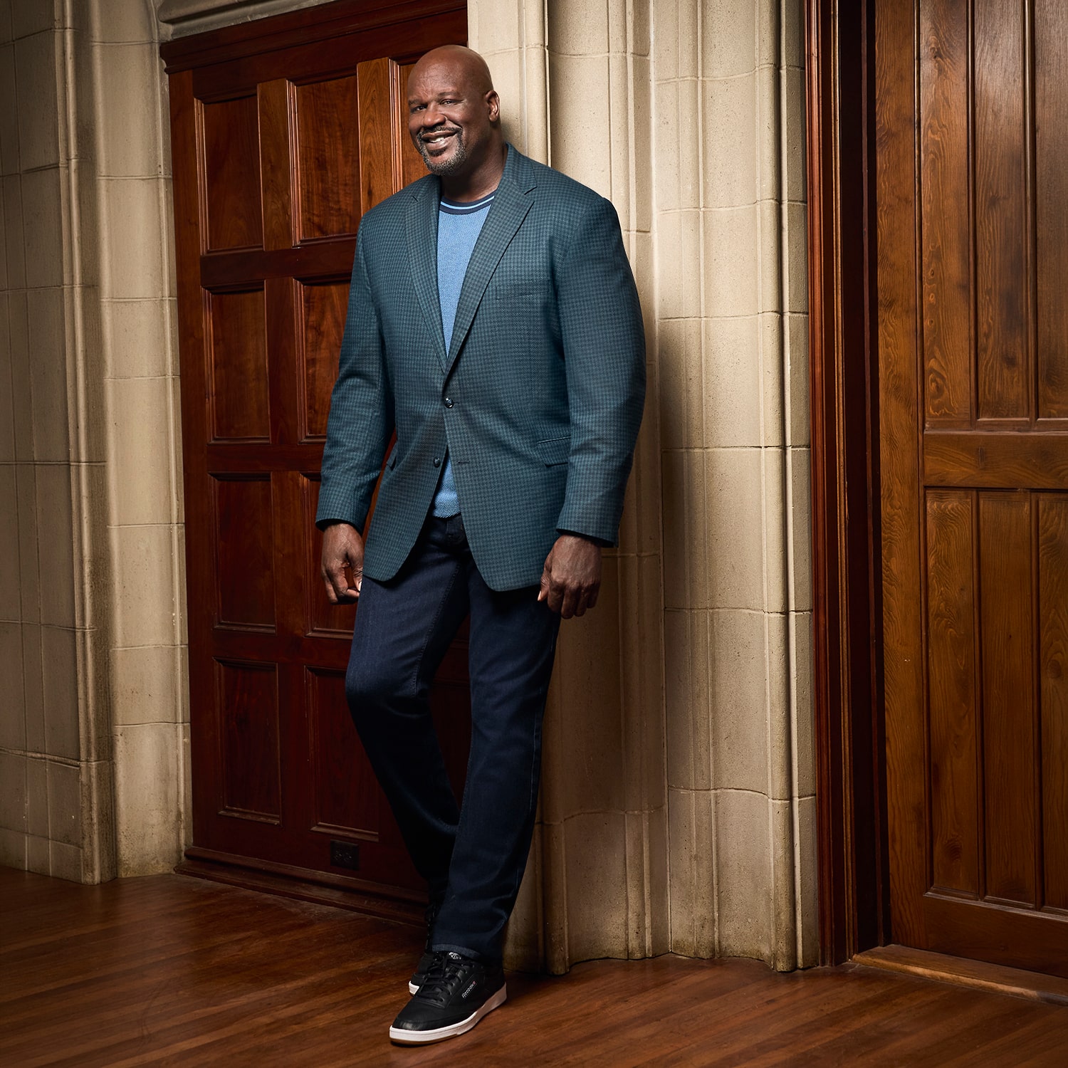 Shaquille O'Neal XLG™ Mens Big and Tall Regular Fit Sport Coat
