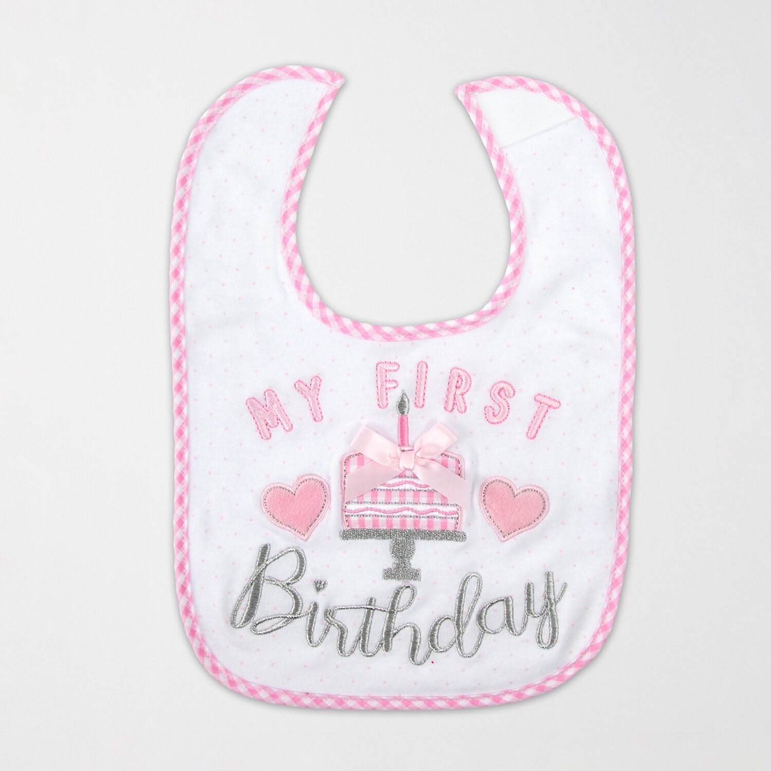 Baby Essentials Girls 2-pc. Bib