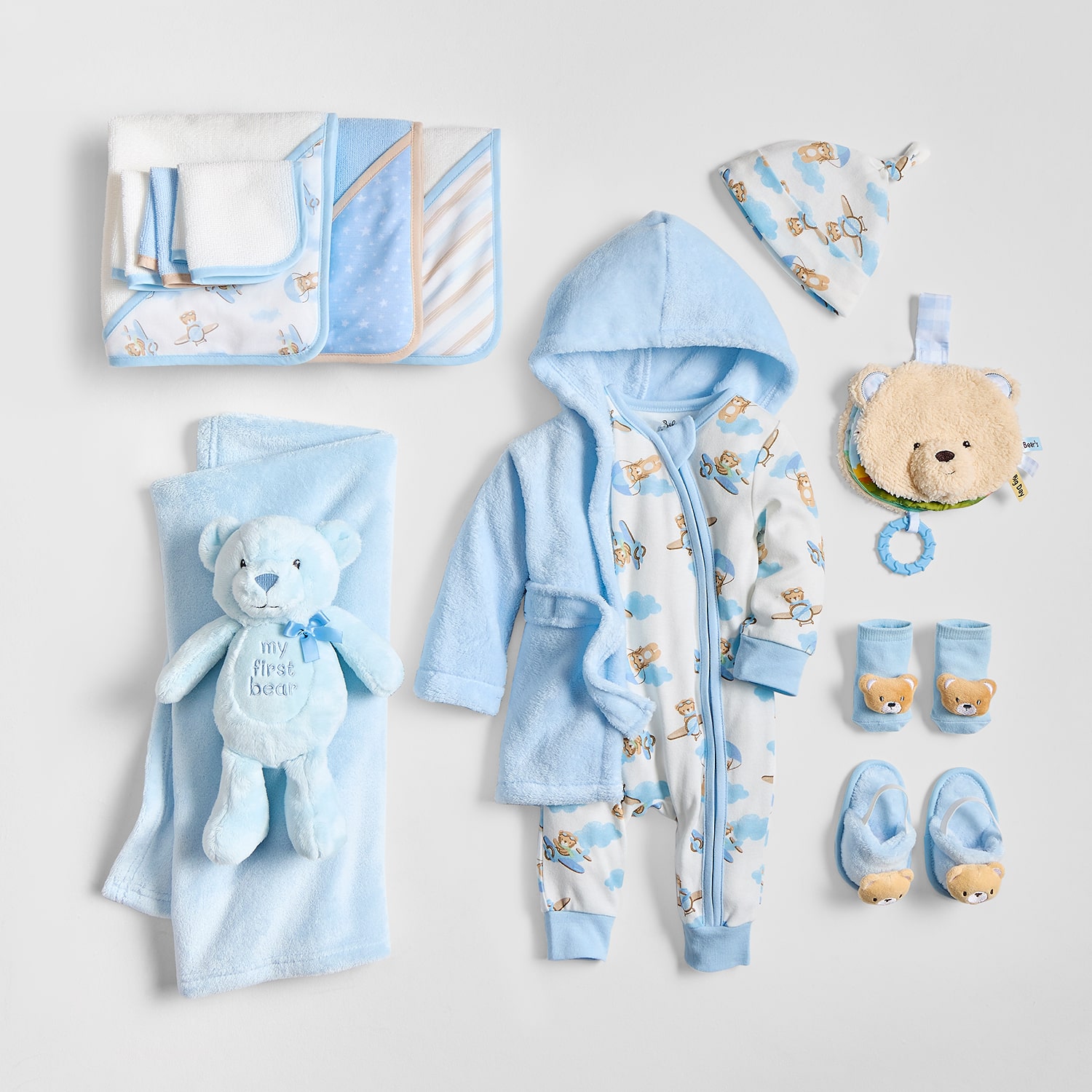 Baby Essentials 6-pc. Bath Towel Set