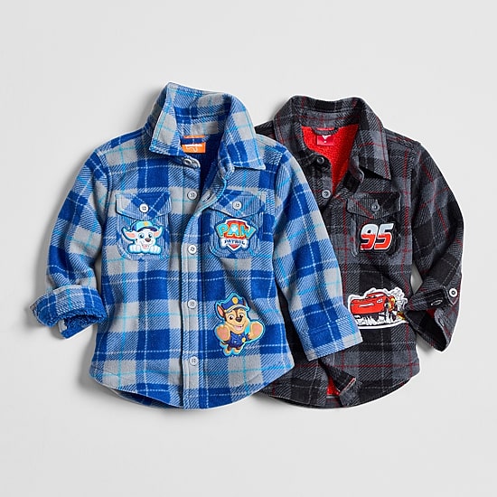 Dreamwave Toddler Boys Cars Fleece Lined Midweight Work Jacket