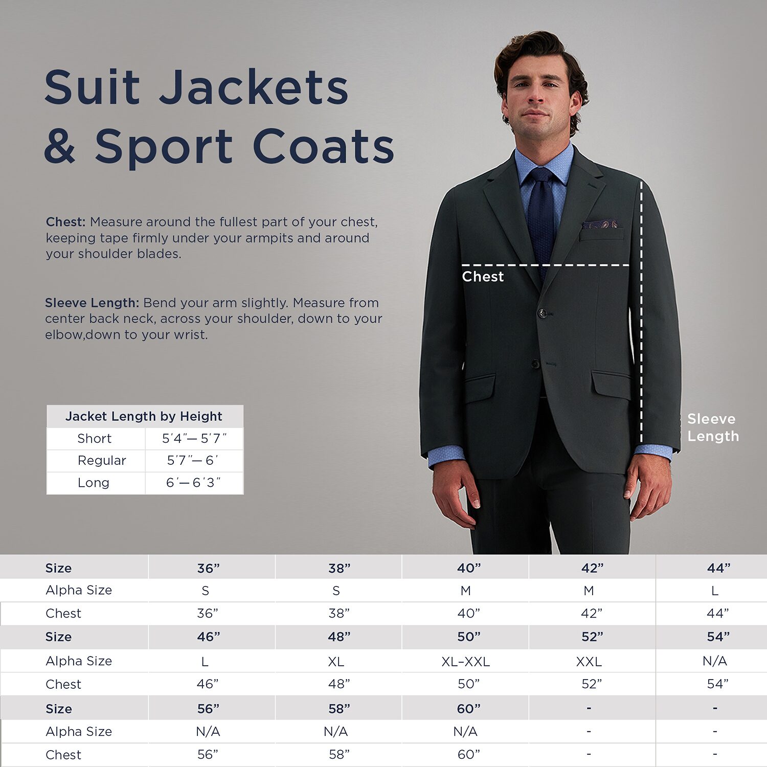 Haggar JMH Premium Stretch Mens Plaid Modern Fit Sport Coat