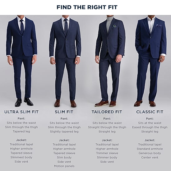 Haggar JMH Premium Mens Stretch Fabric Classic Fit Suit Jacket